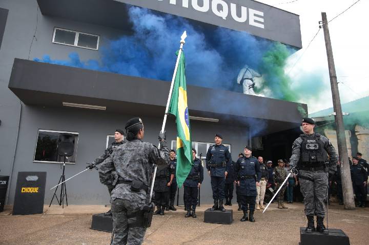 BATALHÃO  DE CHOQUE DA PM DE RONDÔNIA TEM NOVO COMANDANTE