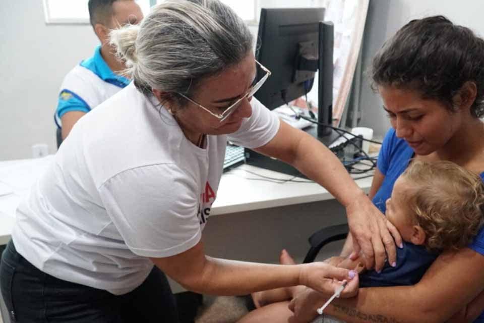 Campanha de vacinação é ampliada pelo governo de Rondônia para 13 municípios e reforça prevenção contra sarampo