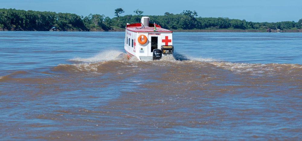 Investimento para saúde: Alan Queiroz destina R$ 120 mil para aquisição de ambulancha em Guajará-Mirim