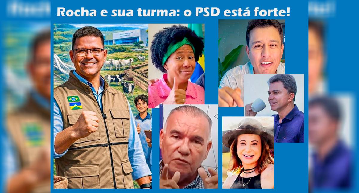 PSD em RO: Rocha articula sucessão