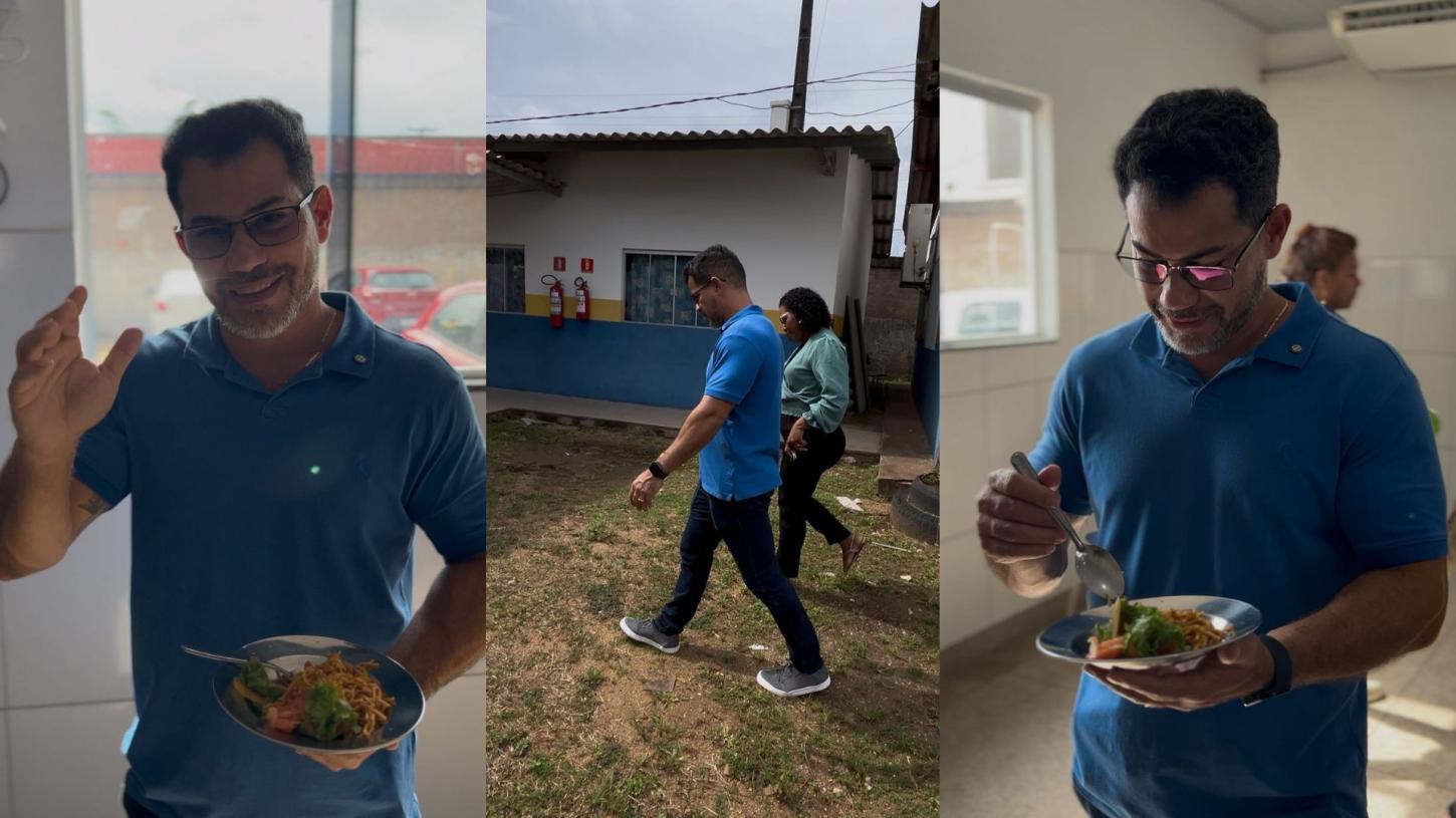 Vereador Nilton Souza visita a Escola Municipal João Ribeiro Soares e reforça compromisso com a educação