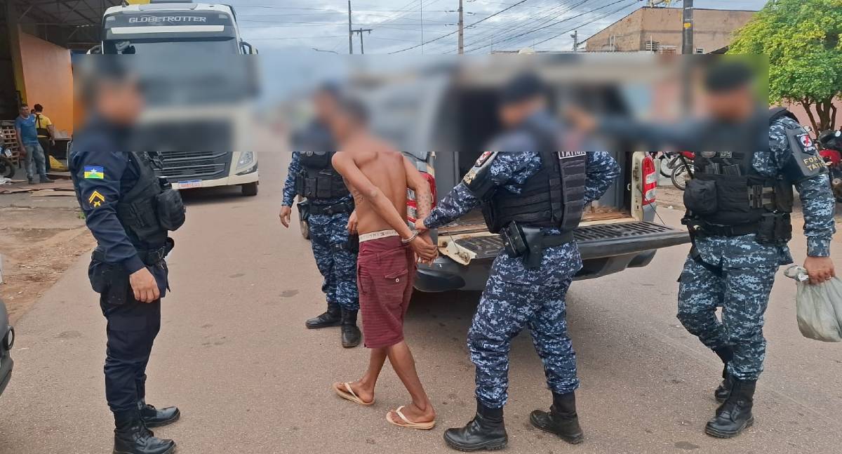 Força Tática do 5º Batalhão apreende grande quantidade de drogas na zona leste