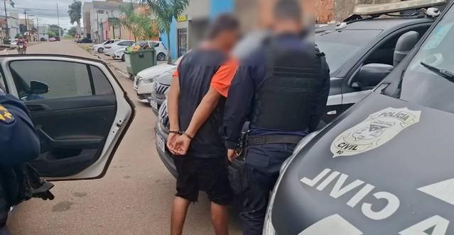 Homem é preso após ameaçar ex-companheira de morte e queimar roupas da vítima em Porto Velho