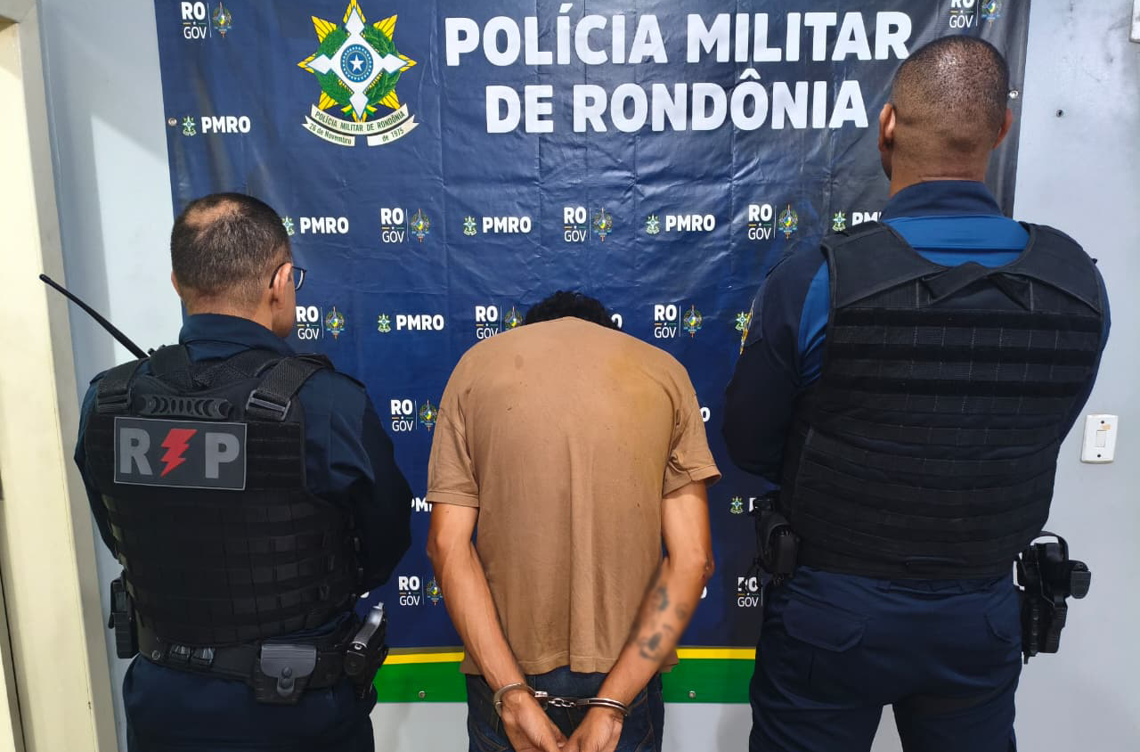 JI-PARANÁ – POLÍCIA MILITAR AGE RÁPIDO E LOCALIZA SUSPEITO DE FURTO LOGO APÓS O CRIME