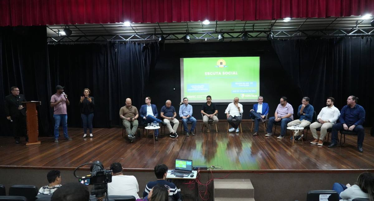 Orçamento 2027: audiência pública em Porto Velho