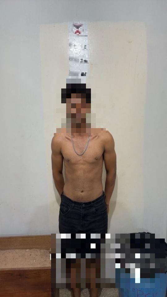 POLÍCIA MILITAR PRENDE RAPAZ QUE PULOU MURO E TENTOU BEIJAR ADOLESCENTE EM VILHENA