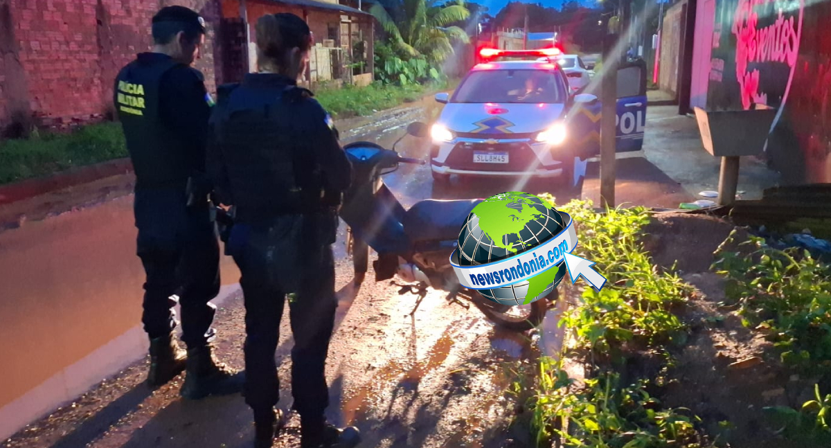 Polícia Militar recupera motocicleta roubada de mulher trans no bairro Nova Esperança