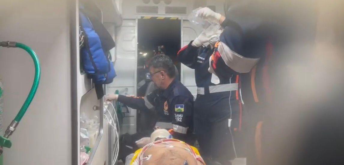 Motoboy é baleado durante ataque a tiros na região central de Porto Velho