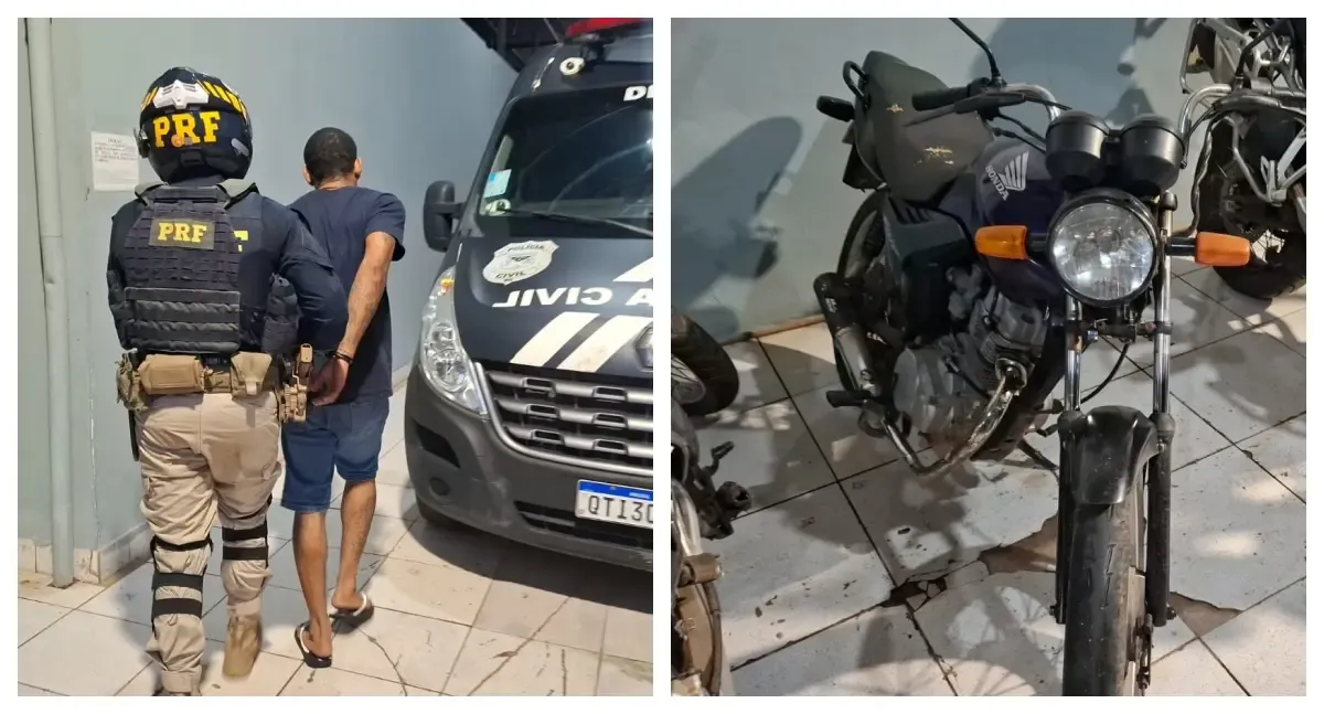 Motociclista é preso com veículo adulterado em Porto Velho