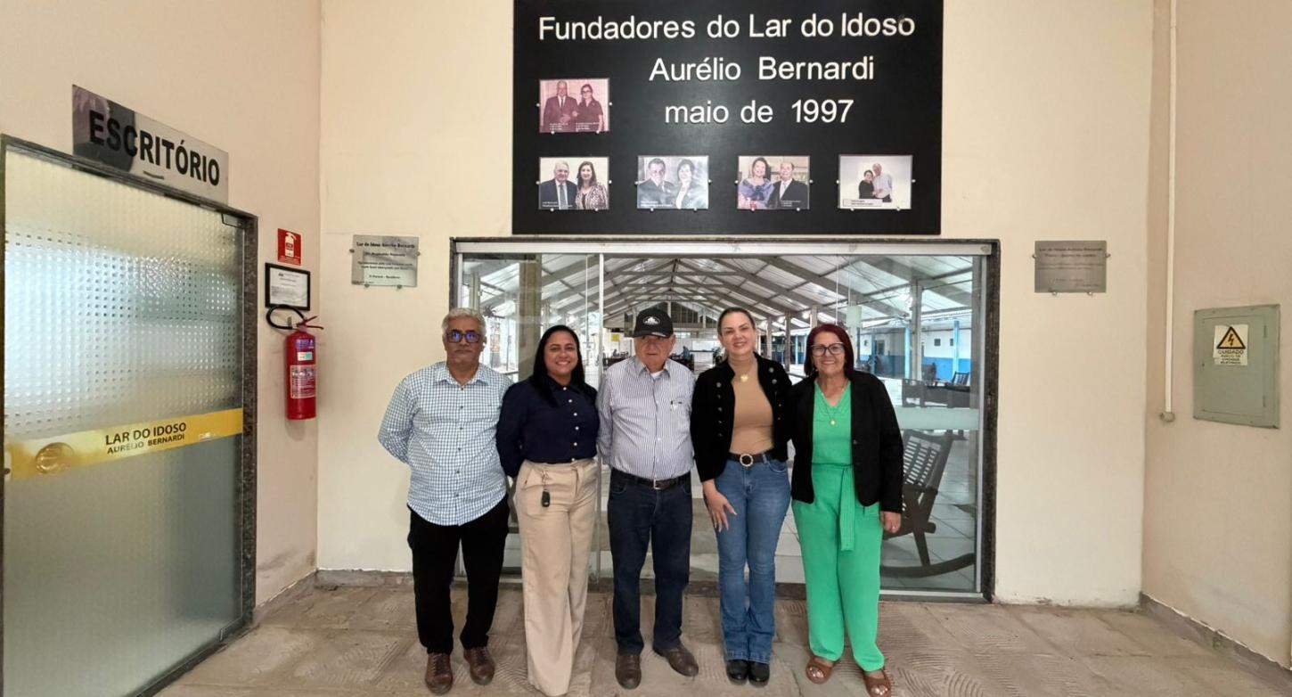 Cláudia de Jesus garante R$ 100 mil em equipamentos para fortalecer atendimento no Lar do Idoso de Ji-Paraná