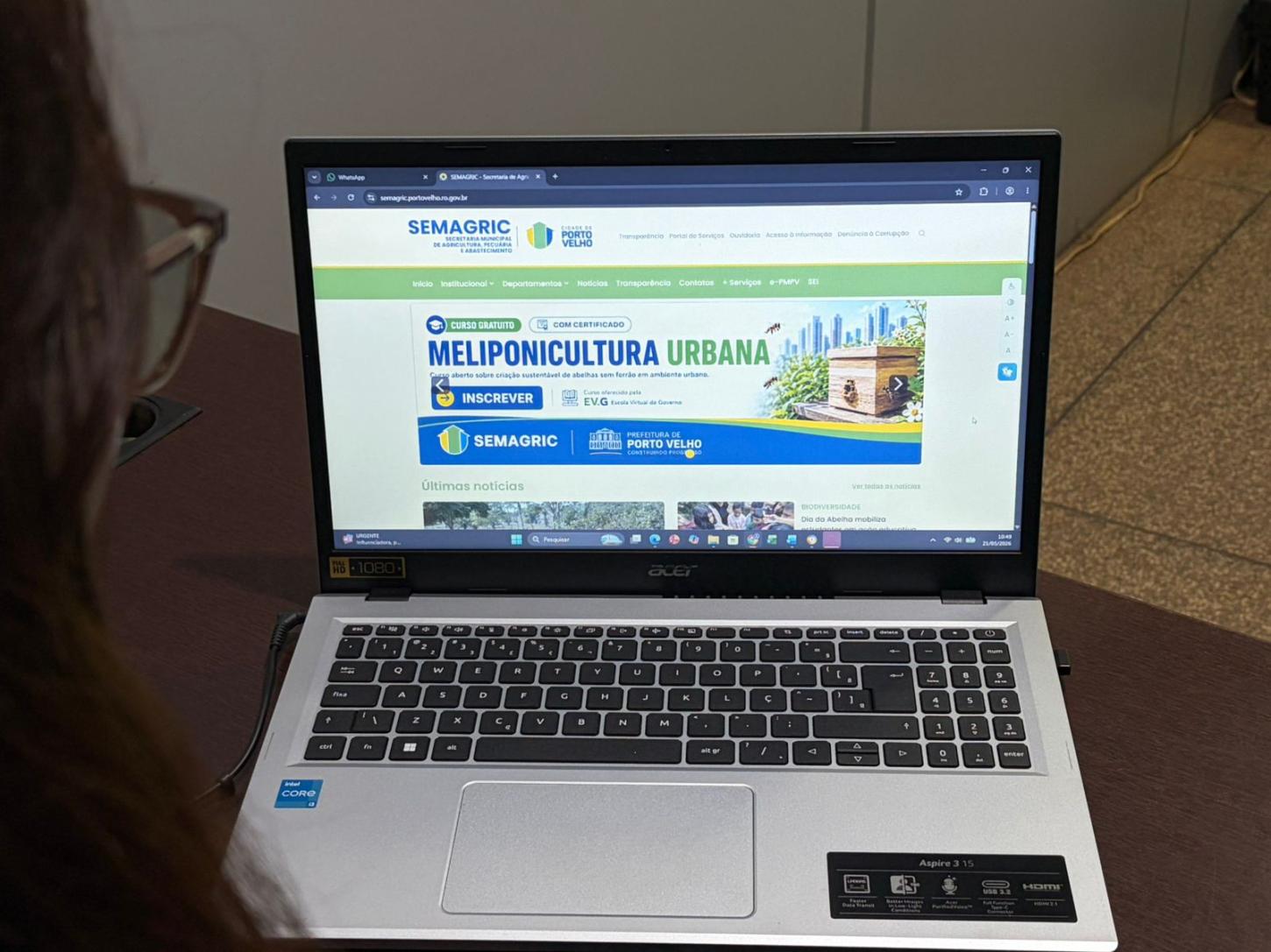 Portal modernizado amplia acesso a cursos gratuitos e serviços rurais