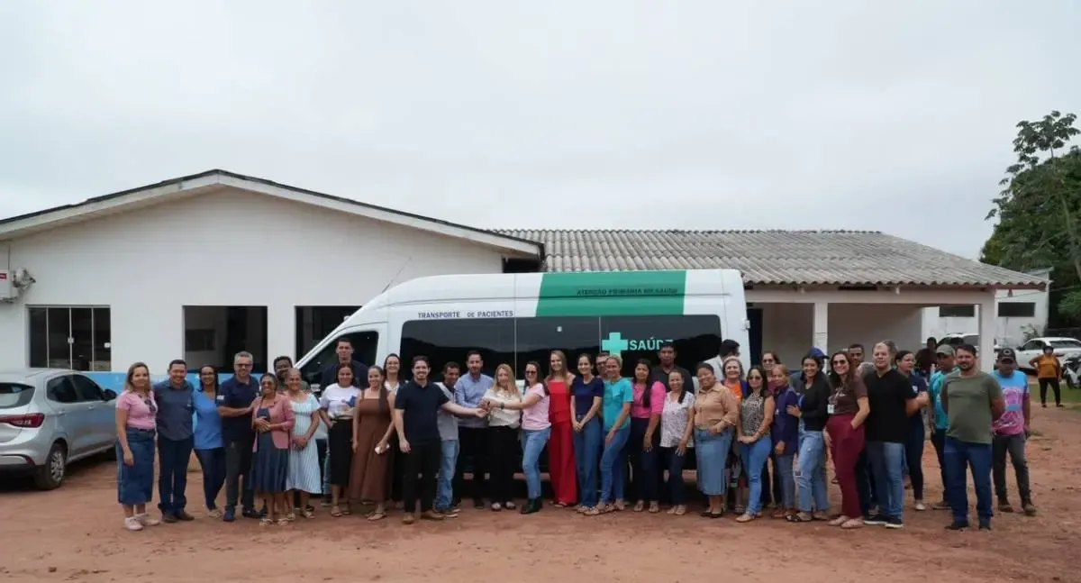Saúde de Primavera de Rondônia recebe van de R$ 300 mil entregue pela deputada Ieda Chaves